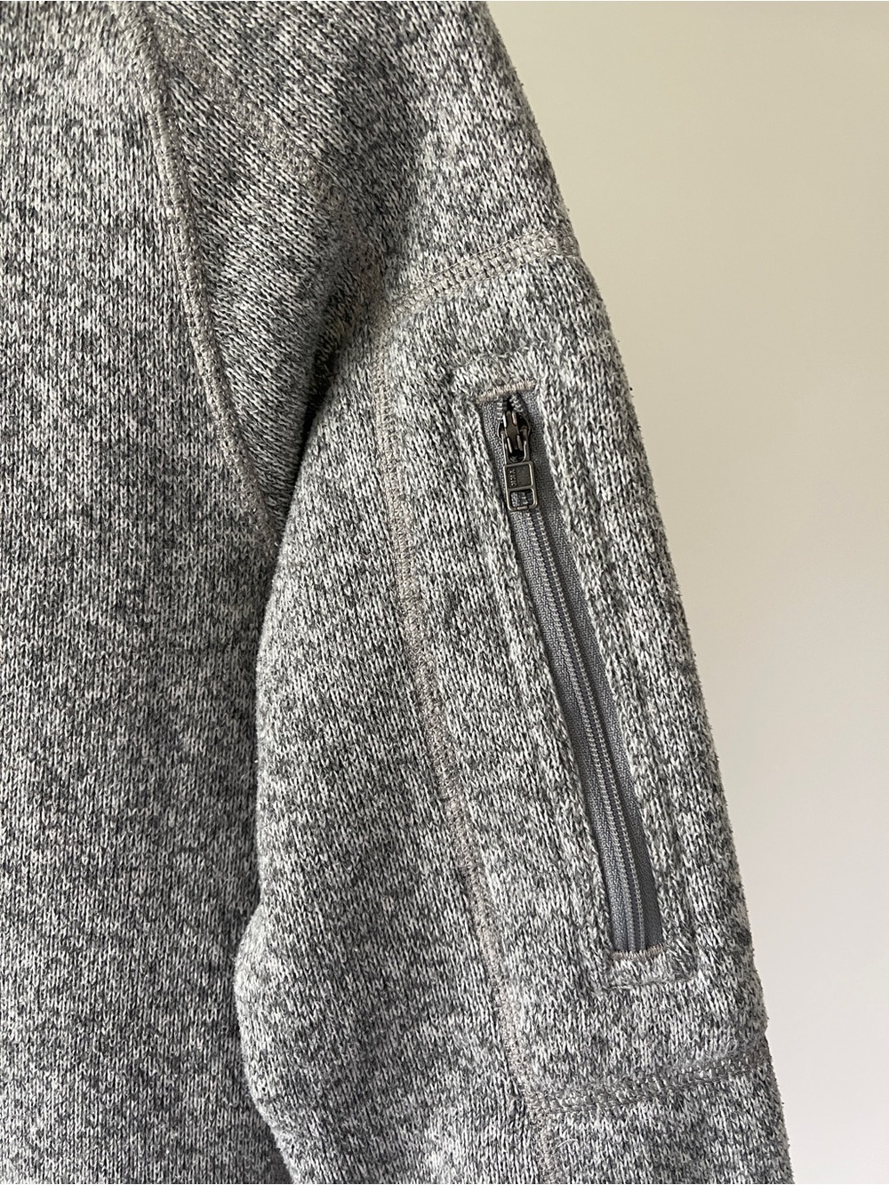 Patagonia Better Sweater 1/4 Zip Gray Size M - Picture 3 of 5